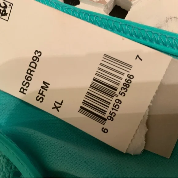 Kenneth Cole Reaction Band Aqua Green Seafoam Green Bikini Bottoms Size XL NWT - Picture 6 of 9